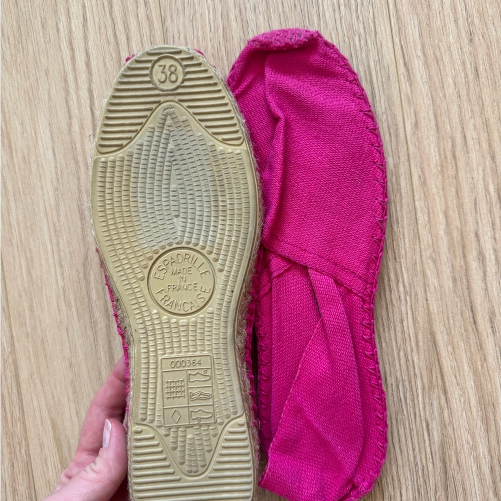 Vibrant Pink Espadrilles for Women